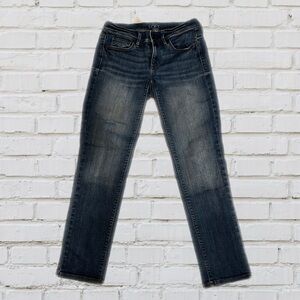 Loft modern crop jeans size 0